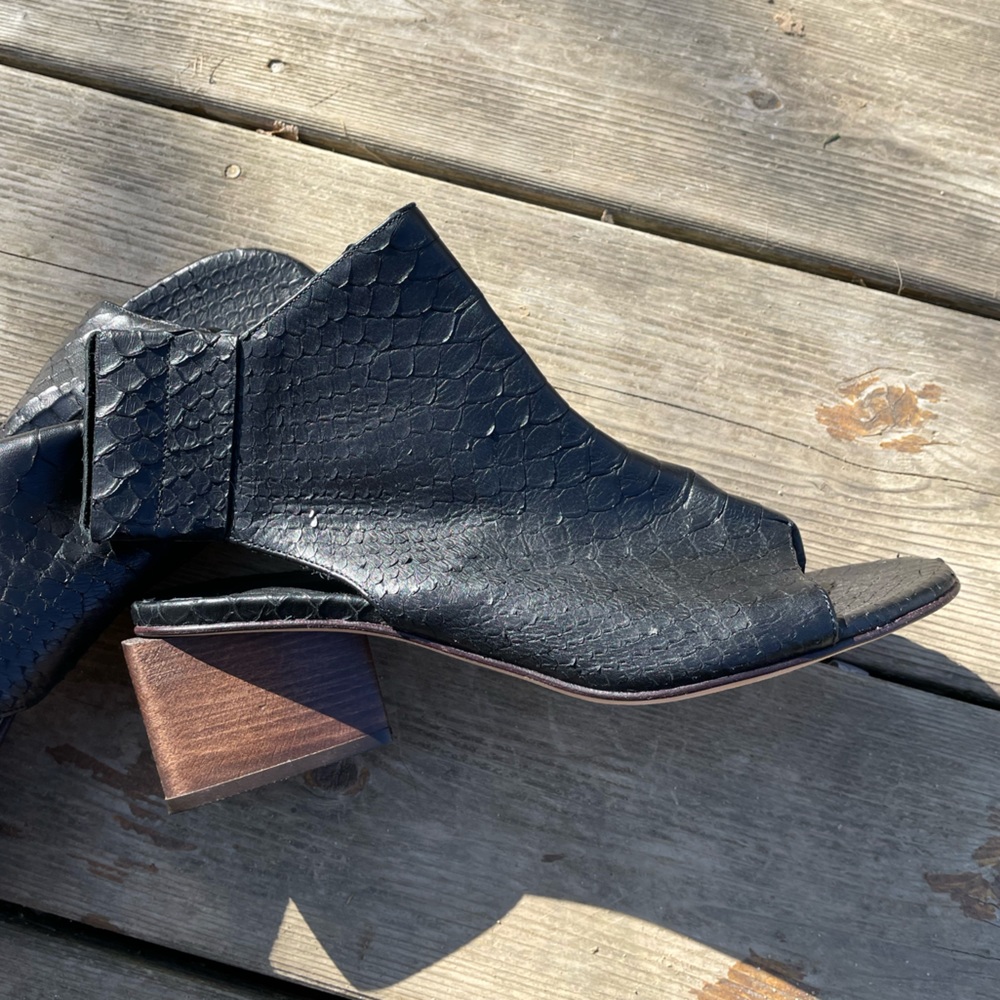 Maria Cornejo open toe shoes / booties size 39 NEW no box